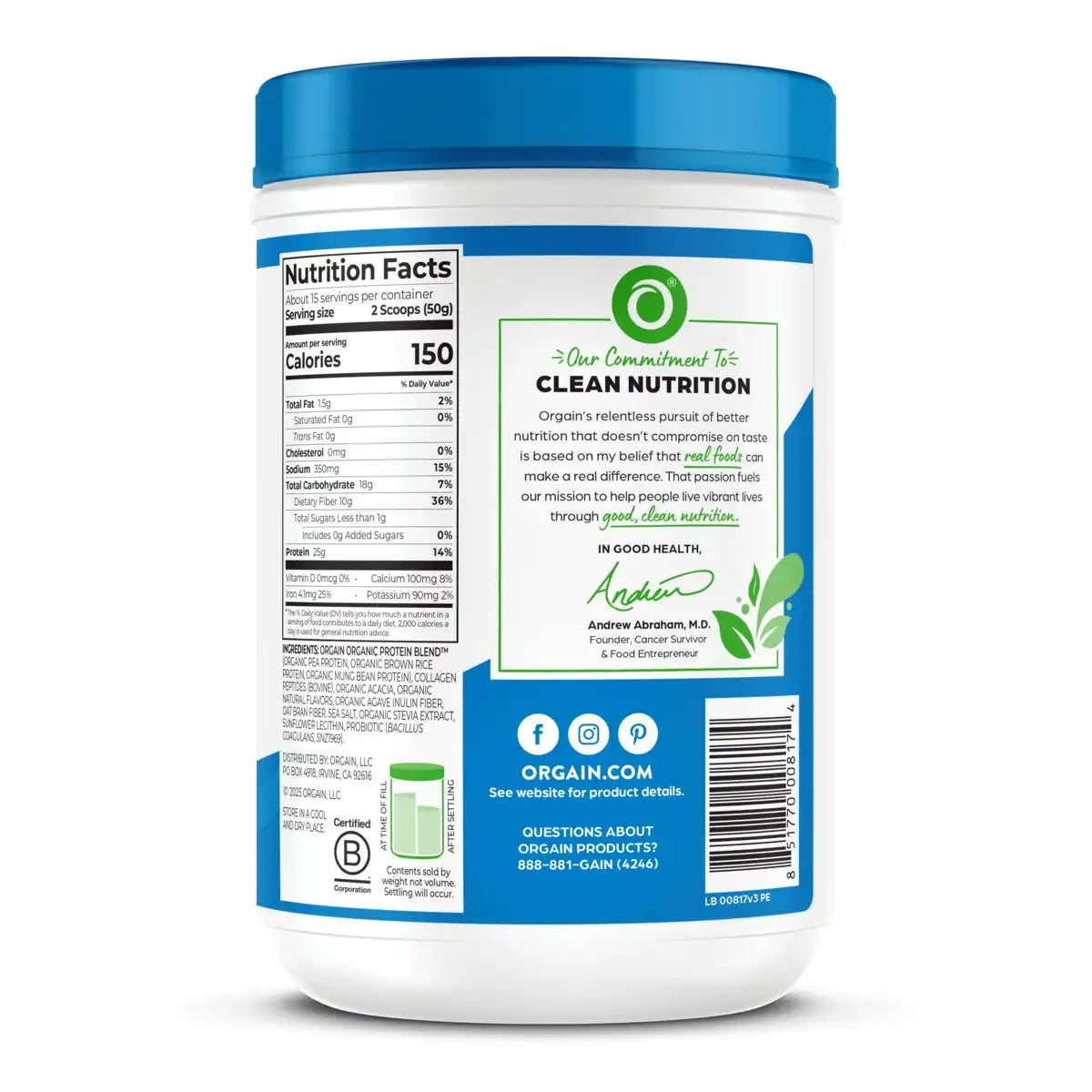 Plant Protein Plus Collagen - Vanilla