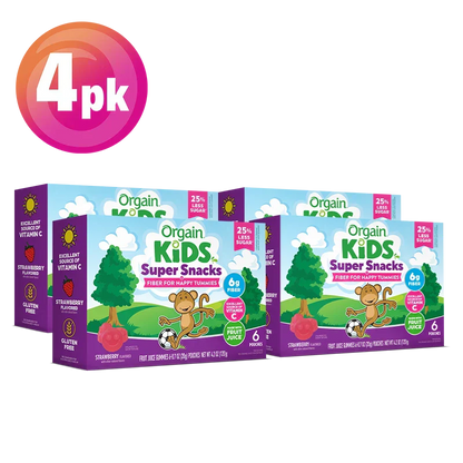 Kids Super Snacks + Fiber for Happy Tummies