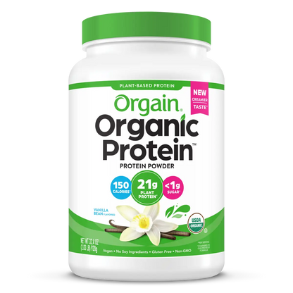 Organic Protein? Plant Based Protein Powder - Vanilla Bean