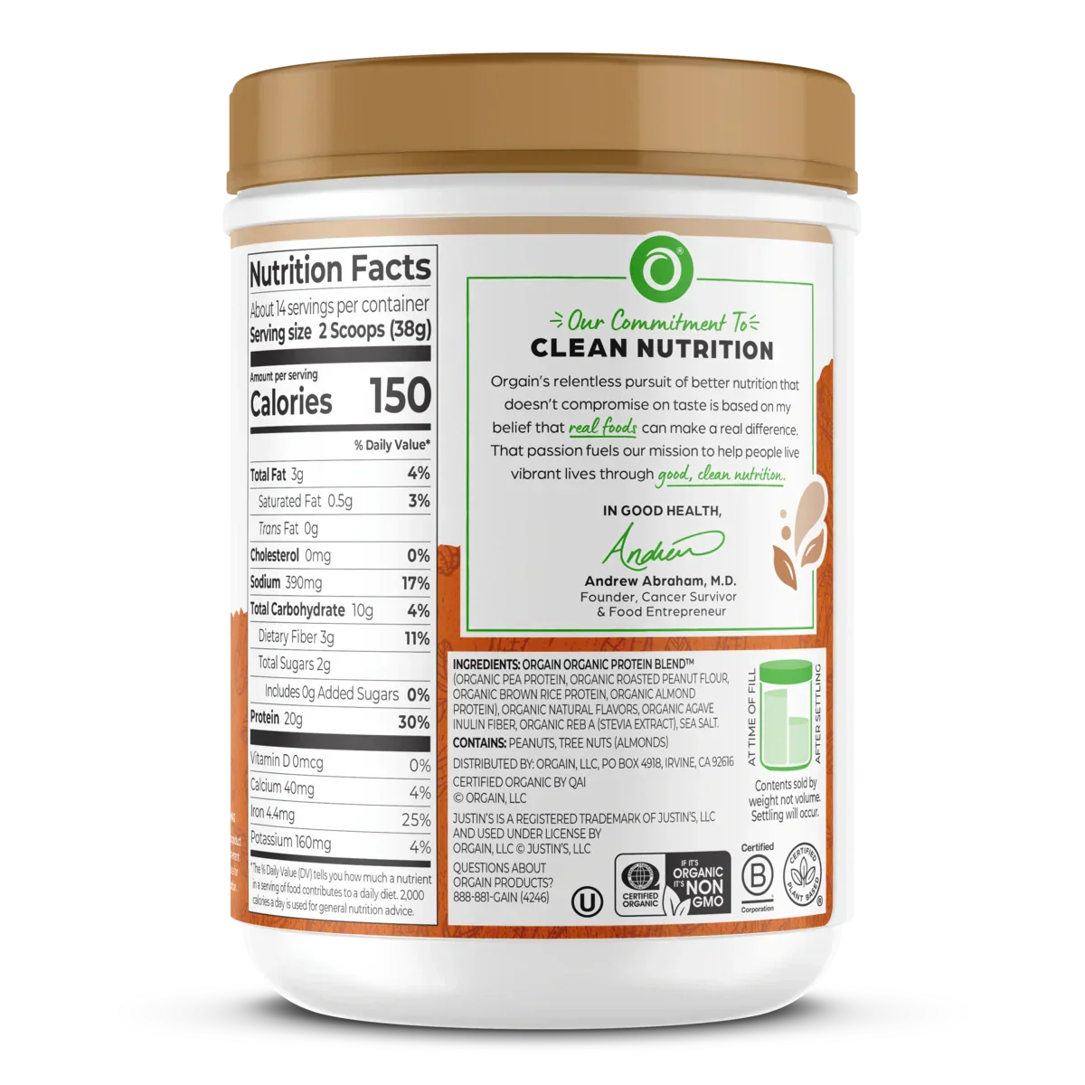 Nut Butter Protein Powder - Peanut Butter