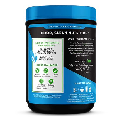 Keto Collagen Protein Powder - Chocolate