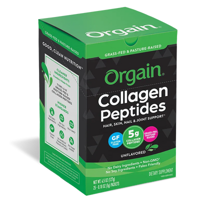 Grass Fed Pasture Raised Collagen Peptides 25 Ct Stick Pack
