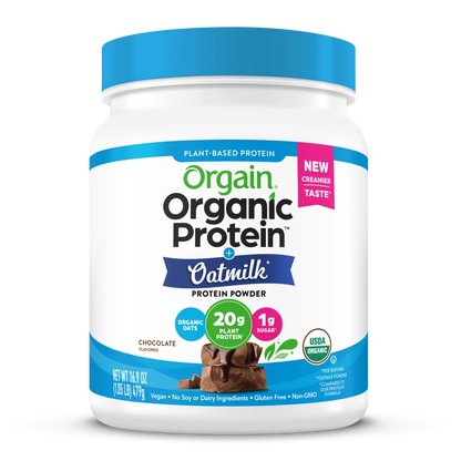 Organic Protein? + Oatmilk Plant Based Protein Powder - Chocolate