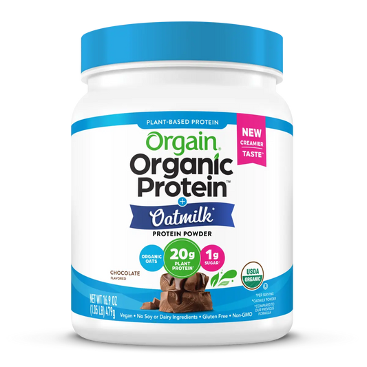 Organic Protein? + Oatmilk Plant Based Protein Powder - Chocolate