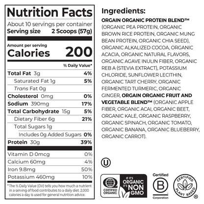 30g Plant Protein Powder - Chocolate