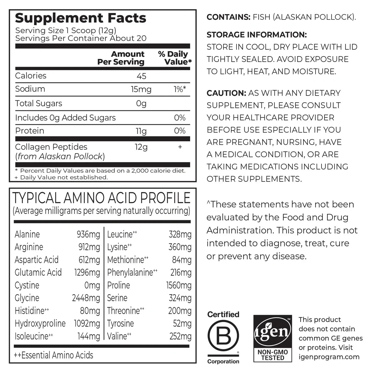 Marine Collagen Powder