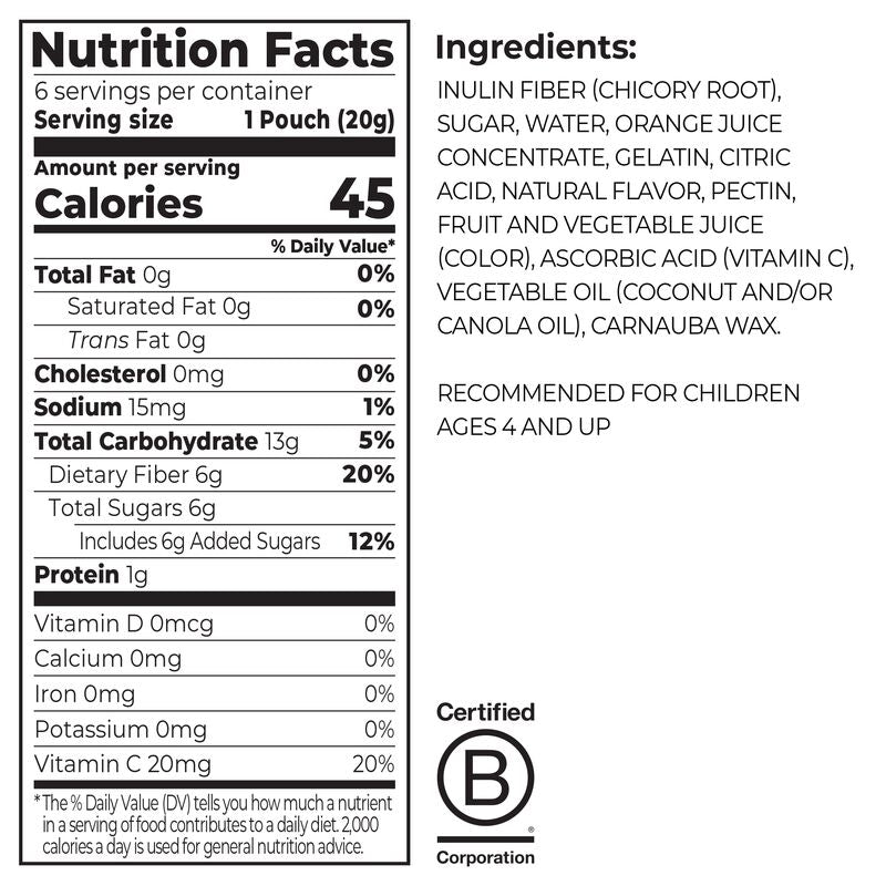 Kids Super Snacks + Fiber for Happy Tummies